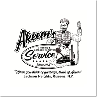 Akeem's Cleaning Service Lts Posters and Art